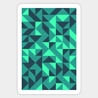 Wonderful Geometric Pattern - Triangle #1 Sticker